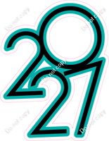 Flat - 2027 Line Print