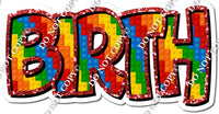 Split 23.5 - Building Block Happy Birthday