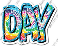 Split 35 - Tie Dye Happy Birthday
