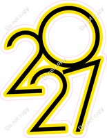 Flat - 2027 Line Print
