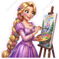 Girl Painting