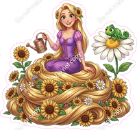 Girl Flowers
