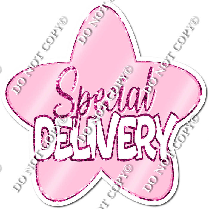 Baby Pink Star - Special Delivery| Sign Swag USA