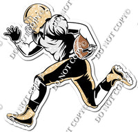 Football - Running Back - Champagne Sparkle w/ Variants