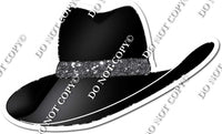 Black Fedora / Silver Rim w/ Variant