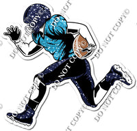 Football - Running Back - Navy Blue / Caribbean w/ Variants