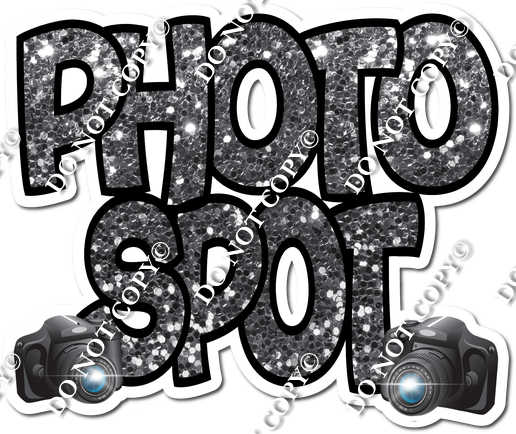 Silver - Photo Spot Statement| Sign Swag USA
