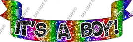 Rainbow - It's a Boy Banner w/ Variants