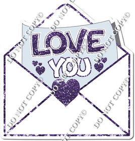 Sparkle Purple Envelope w/ Variants