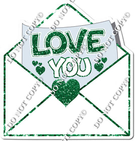 Sparkle Green Envelope w/ Variants