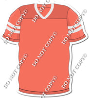 Football Jersey - Coral w/ Variants