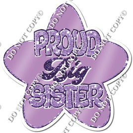 Lavender Star - Proud Big Sister