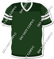 Football Jersey - Hunter Green w/ Variants