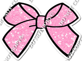 Baby Pink Sparkle Bow