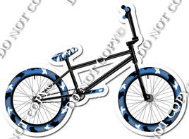 Camo BMX Bike Right w/ Variants