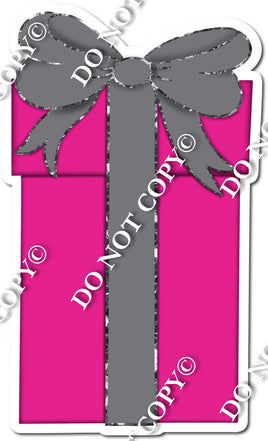 Baby Pink & Silver Present