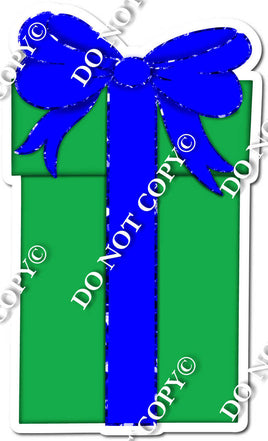 Green & Blue Present