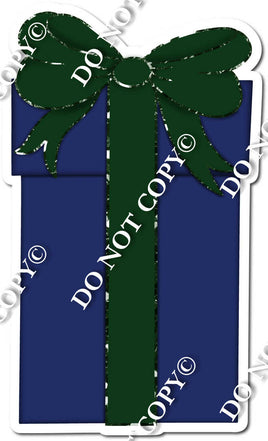 Navy Blue & Hunter Green Present