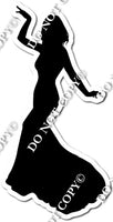 Prom - Girl Silhouette 1