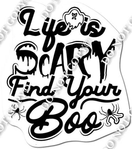 Life is Scary Statement