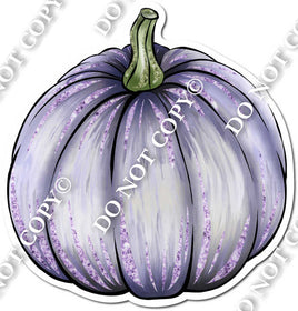 Purple Sparkle Large Pumpkin