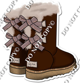 Burgundy Boots