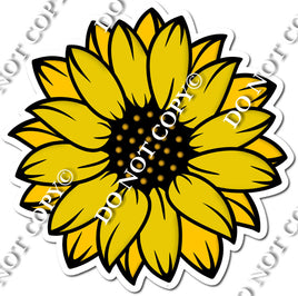 Yellow Sunflower Yard Cards