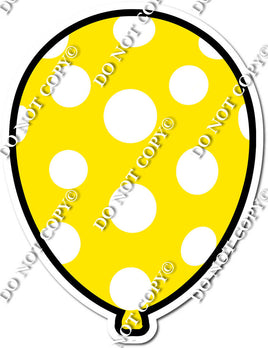 Flat Yellow Balloon