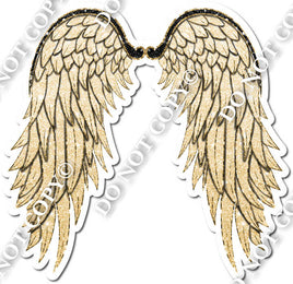 Pair of Gold Wings