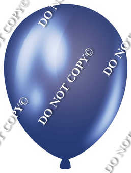 Navy Blue (not sign swag navy blue) Balloon - Style 3