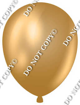 Gold Balloon - Style 3