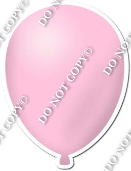 Flat - Baby Pink Balloon - Style 2