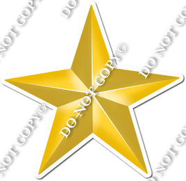 Christmas Gold Star