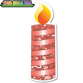 Sparkle Coral Candle Style 1 w/ Variant