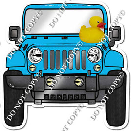 Caribbean Jeep with Duck w/ Variants