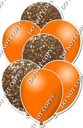 Chocolate & Orange Balloon Bundle