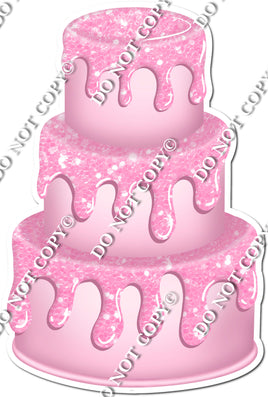 Baby Pink Cake - No Dollops or Stars