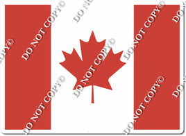Canadian Flag - Flat w/ Variants