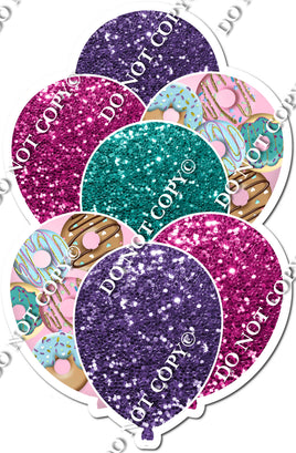 Donut w/ Pink Balloon Bundle