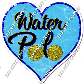 Water Polo Heart Statement