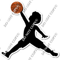 Boy Silhouette - Basketball w/ Variants