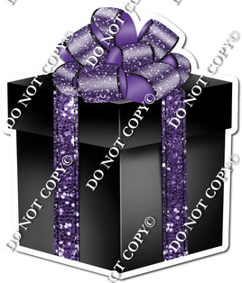 Sparkle - Purple & Black Present - Style 4
