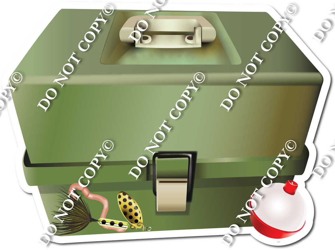 cartoon tackle box Fishing Tackle Box| Sign Swag USA