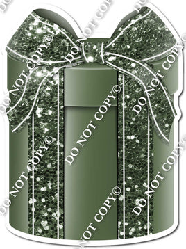 Sparkle - Sage Box & Sage Ribbon Present - Style 3