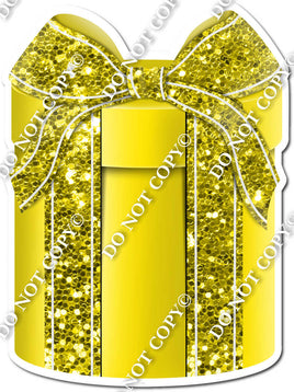 Sparkle - Yellow Box & Yellow Ribbon Present - Style 3