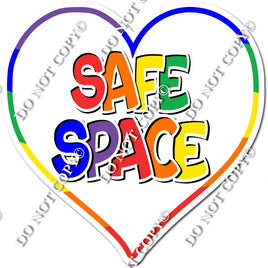 Safe Space Heart Statement - No Arrows w/ Variants