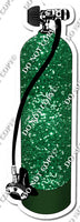 Scuba Tank - Green Sparkle