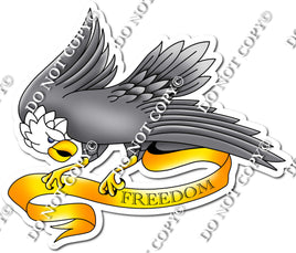 Traditional Tattoo - Eagle, Freedom Statement