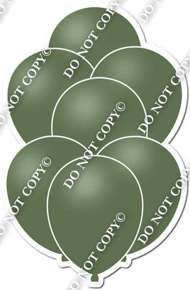 Flat Sage Balloon Bundle