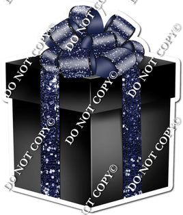 Sparkle - Navy Blue & Black Present - Style 4
